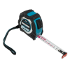 Рулетка Magnetisch, 5м х 19мм, обрезин. корпус,автоматич. фиксация, нейлон. покр.,магн.зацеп GROSS 32571
