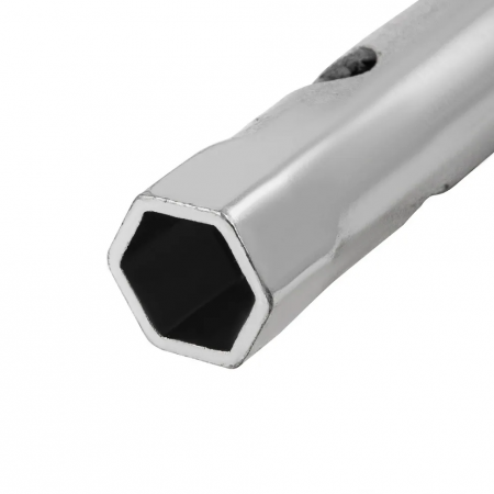 13718 Ключ трубчатый торцевой, 17х19 мм, оцинкованный Matrix 