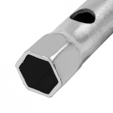 13718 Ключ трубчатый торцевой, 17х19 мм, оцинкованный Matrix 