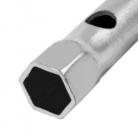 Ключ трубчатый торцевой, 17х19 мм, оцинкованный Matrix 13718