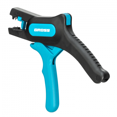 Щипцы для зачистки электропроводов 0.2-6 мм2 (10-24 AWG), лезвие: нержавеющая сталь GROSS 17722