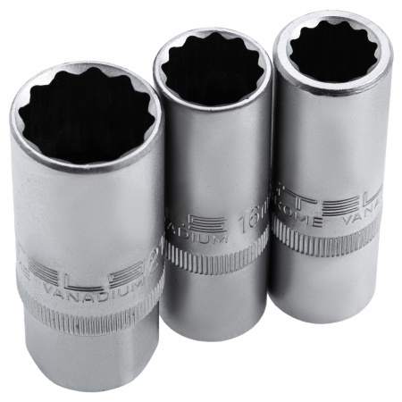 14122 Набор инструментов 1/2, 1/4, CrV, 12 гранные головки, пластиковый кейс, 109 предмета STELS 