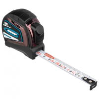 Рулетка Doppelhaken, 3 м x 16 мм, односторонний зацеп, нейлон, двуст. шкала, автоматич GROSS 31122