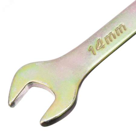 Ключ комбинированный, 14 мм, желтый цинк СИБРТЕХ 14980