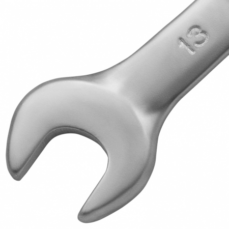 15109 Ключ комбинированный, 13 мм, CrV, матовый хром Matrix 