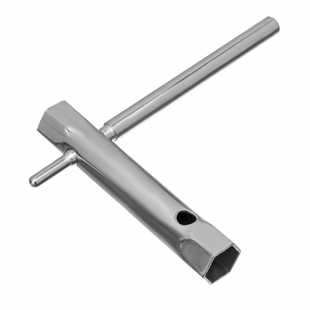 137405 Набор ключей трубчатых торцевых, 8-17 мм, вороток, оцинкованные, 6 шт. Sparta 