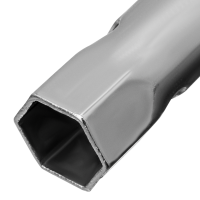 Набор ключей трубчатых торцевых, 8-17 мм, вороток, оцинкованные, 6 шт. Sparta 137405