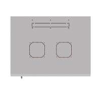 Шкаф настенный 19' 6U 600х450мм стеклянная дверь (без задн. стенки) RAL 7035 SUPRLAN 05-1063