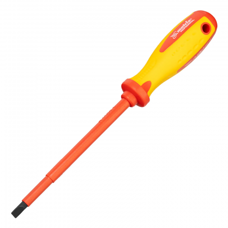 13355 Набор отверток диэлектр. до 1000 В + тестер, 7 пред., PH + SL, CrMo, 2к рукоятка Matrix 