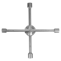 Ключ-крест баллонный, 17х19х21х22 мм, усиленный, толщина 16 мм Matrix 14244