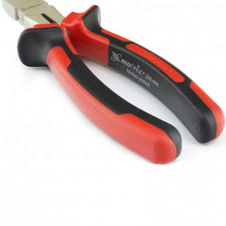 Бокорезы NICKEL, 200 мм, никелированные, двухкомпонентные рукоятки Matrix 17524