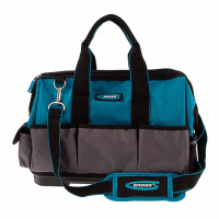 Сумка для инструмента Handwerker, 26 карманов, пластик. дно, наплечный ремень, 400х225х310мм GROSS 90272