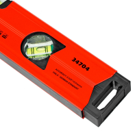 Уровень алюминиевый магнитный, 400 мм, фрезерованный, 3 глазка (1 зеркальный), усиленный Matrix 34704