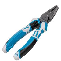 Плоскогубцы комбинированные 165 мм, трехкомпонентные рукоятки GROSS 16972