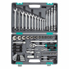 14109 Набор инструментов, 1/2, 1/4, CrV, пластиковый кейс 88 предметов STELS 