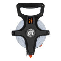 Рулетка геодезическая, 50 м х 12.5 мм, лента ПВХ, открытый корпус Sparta 314405