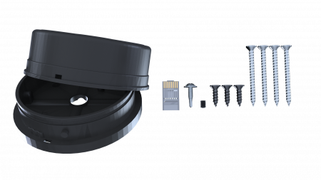 05-0900-B Коробка монтажная универсальная LK для видеокамер . черная SUPRLAN 