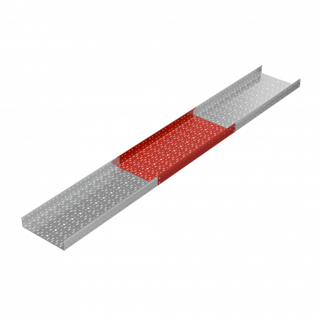 Лоток перф. 100х500х1.5 L3000 мм Стандарт ПЛЮС СИСТЕМА КМ PL0094       LPEplus100-500-1.5-3000