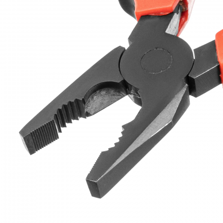 Плоскогубцы Black Nickel, 200 мм, комбинированные, двухкомпонентные рукоятки Matrix 16983