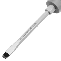 Отвертка, SL6.5х100 мм, S2, 3к рукоятка GROSS 12116