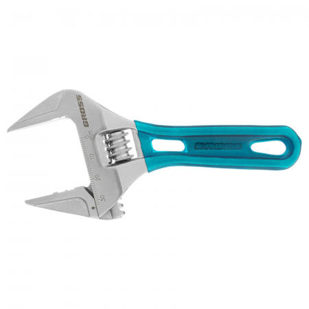 Ключ разводной, 140 мм,CrV, укороченная ручка GROSS 15565