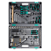Набор инструментов, 1/2.3/8. 1/4, CrV, пластиковый кейс 142 предмета STELS 14107
