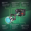 Кнопка SB4 с подсветкой в сборе модульная 22мм зеленая металл 24ВDC 1НО+1НЗ Systeme Electric SB4BW33B5