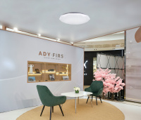 Светильник светодиодный ДБО-55 Вт настенно-потолочный управляемый DIAMOND 230В 3000-6500K 4400Лм 350х90мм Космос KSDiam55W