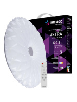 Светильник светодиодный ДБО-120 Вт настенно-потолочный управляемый ASTRA 230В 3000-6500K 9600Лм 500х100мм Космос KSAstr120W