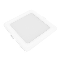 Светильник светодиодный ДВО 13 Вт 1100 лм 4000К AC 220В IP20 квадрат 145х145х26мм монт разм 120х120мм Пластик Elementary Gauss GAUSS 998420212