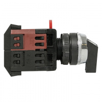 Переключатель АLСLR-22 3P черный NO+NC PROxima EKF psw-alc-3p