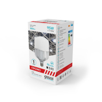 Лампа светодиодная LED 95 Вт 8800 лм 4100К цилиндр Т160 нейтральный E40 AC 220В PROMO Elementary Gauss GAUSS 60420