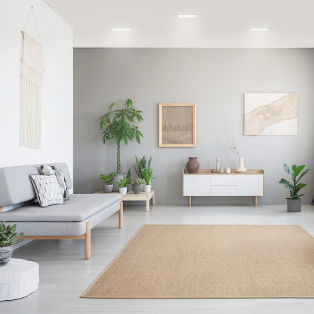 Светильник светодиодный ДВО 20 Вт 1700 лм 4000К AC 220В IP20 квадрат 170х170х26мм монт разм 140х140мм Пластик Elementary Gauss GAUSS 998420218