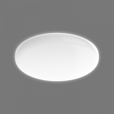 Светильник светодиодный ДВО 24 Вт 2400 лм 4000К AC 220В IP20 круг D170х27мм монт d155мм Пластик безрамочный Frameless Gauss GAUSS 967511224