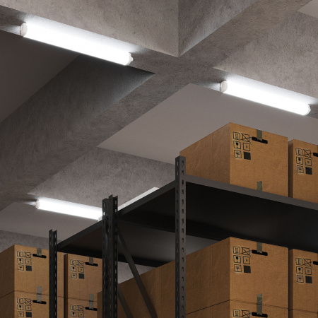 Светильник промышленный линейный ДСП 18 Вт 1720 лм 6500К AC 220В IP65 590х40х30мм матовый ULTRACOMPACT Gauss GAUSS 143424318