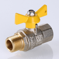 Кран шаровой газовый 1/2' ВН рукоятка бабочка VALGAS VALTEC VT.278.N.04 CVT027804