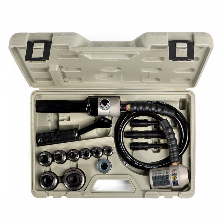 Пресс гидравлический помповый для пробивки отверстий ПГПО-60А серия ПРОФИ КВТ 66533