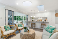 Светильник светодиодный ДБО-75 настенно-потолочный управляемый MIRAGE 230В 3000-6500K 6000Лм 495х105мм Космос KSMira75W