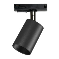 Светильник светодиодный трековый на шинопровод до 50W ДПО-50Вт черный под лампу GU10 JazzWay 5037984A