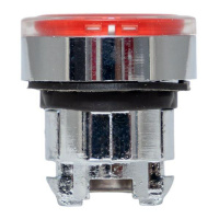 Исполнительный механизм кнопки XB4 красный плоский возвратный без фиксации, с подсветкой EKF XB4BW-R