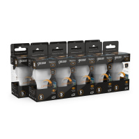 Лампа светодиодная LED 11 Вт 960 лм 3000К А60 груша теплый E27 AC 220В диммируемая Black Gauss GAUSS 102502111-D