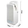 1401.340 Сушилка для рук электрическая PUFF-8878В 2кВт 