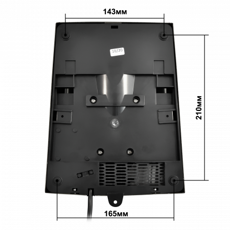 1401.381 Сушилка для рук электрическая PUFF-8950 1кВт 