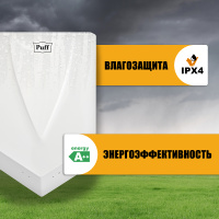 Сушилка для рук электрическая PUFF-8802 1.2кВт 1401.323