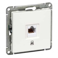 W59 Розетка компьютерная скрытая в рамку сосна Systeme Electric RSI-152K5E-7-86