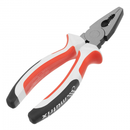 Плоскогубцы Premium, 180 мм, трехкомпонентные рукоятки Matrix 17071