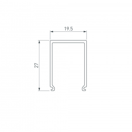 Экран SL-KANT-H15 OPAL-S (ARL, Пластик) Arlight 019365