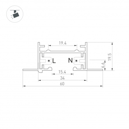 Блок питания HTS-200M-24 (24V, 8.3A, 200W) (ARL, IP20 Сетка, 3 года) Arlight 014979
