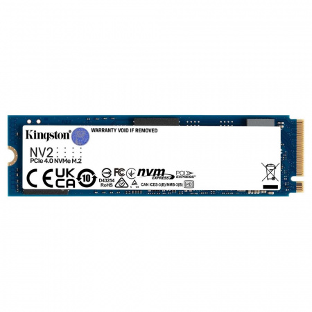 SNV2S/500G Накопитель SSD M.2 2280 500GB NV2, NVMe, 3D NAND TLC, 3500/2100 Мб/с Kingston  107532