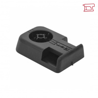 Площадка под стяжку для прямого монтажа черная (100 шт) PROxima EKF pdm-b